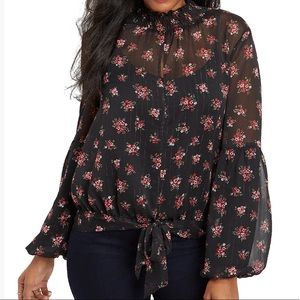 Maurice’s floral blouse